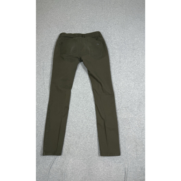 Stio Womens Size 2 Dark Green Canvas Pants - Picture 2 of 9